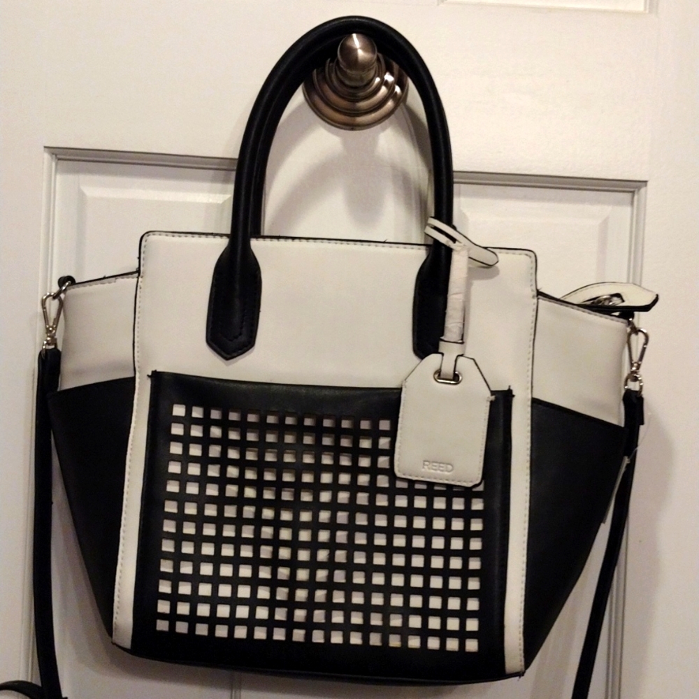 Reed purse.